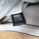 Fendi Silvana Top Handle Bag Red & Brown Leather Small Crossbody