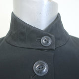 Rag & Bone Slade Blazer Black Crepe Size 0 Single Breasted Jacket