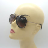 Ett:Twa Tortoise Shell Aviator Sunglasses Gold