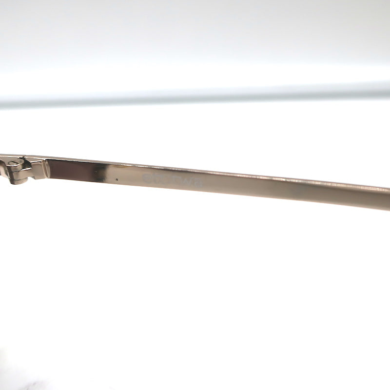 Ett:Twa Tortoise Shell Aviator Sunglasses Gold