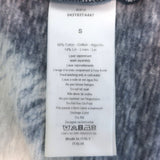 Christian Dior J'Adior 8 Tie Dye T-Shirt Navy Cotton-Linen Size Small