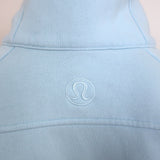 Lululemon Scuba Oversized Funnel-Neck Half Zip Pullover Light Blue Size XS/S