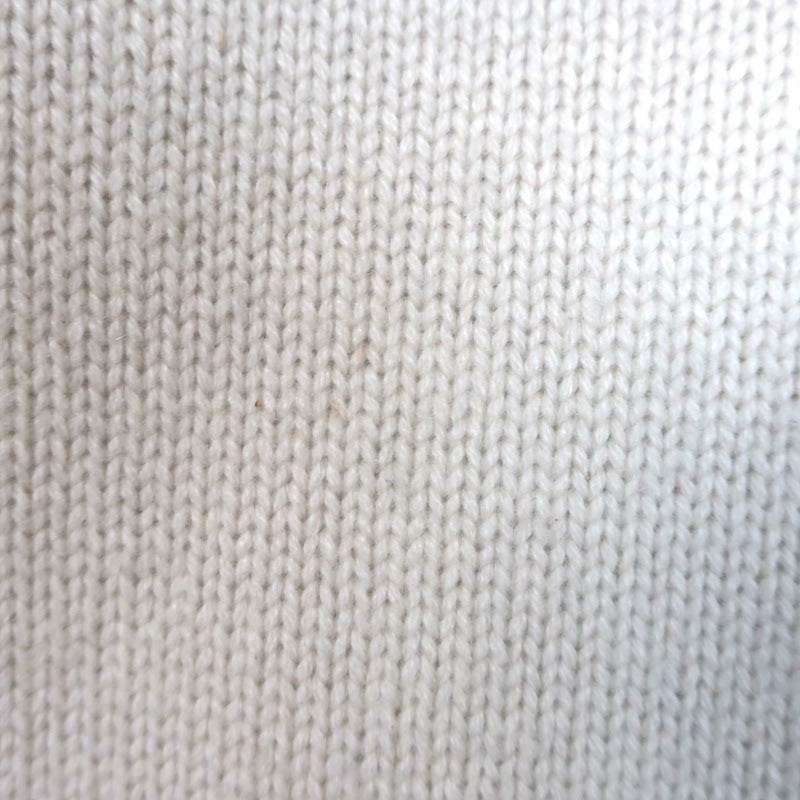 Nili Lotan Cashmere Ribbed-Cuff Raglan Sweater Off-White Size Small