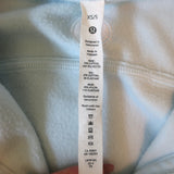 Lululemon Scuba Oversized Funnel-Neck Half Zip Pullover Light Blue Size XS/S