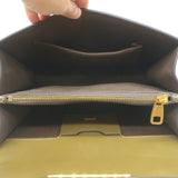 Dolce & Gabbana Patchwork Top Handle Shoulder Bag Snakeskin Suede & Leather