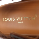 Louis Vuitton LV Sunset crocheted slingback sandals in cream and brown, authentic, new without tags, size 39