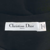 Christian Dior Eiffel Tower T-Shirt Black Cotton-Linen Size Extra Small