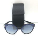 Prada Colorblock Sunglasses Blue SPR 03U SUI-3A0