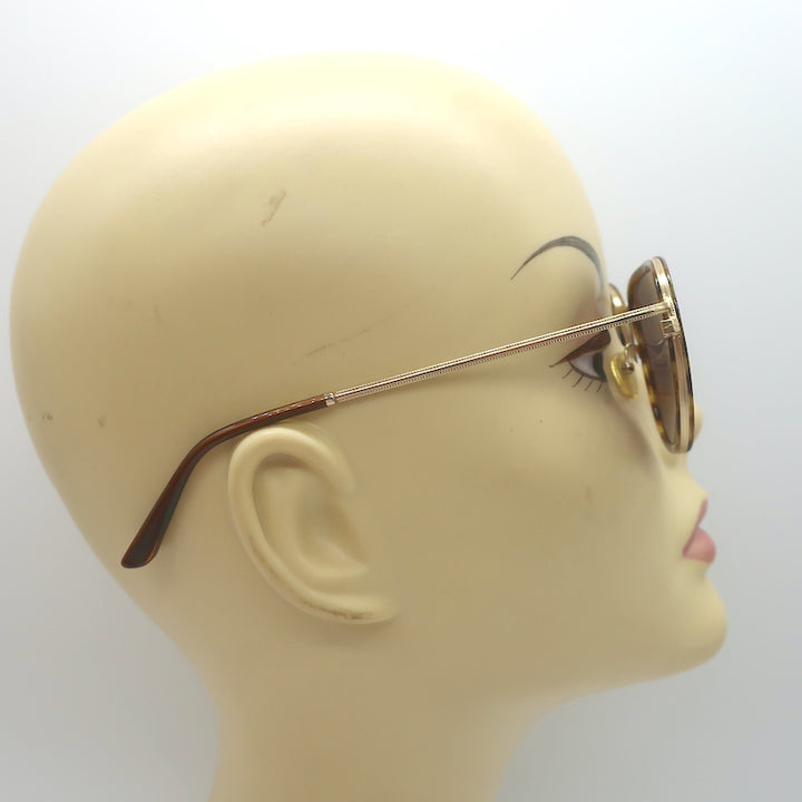 Smoke &amp; Mirrors Tortoise Shell Sunglasses Golden Brown SM111-H2-2