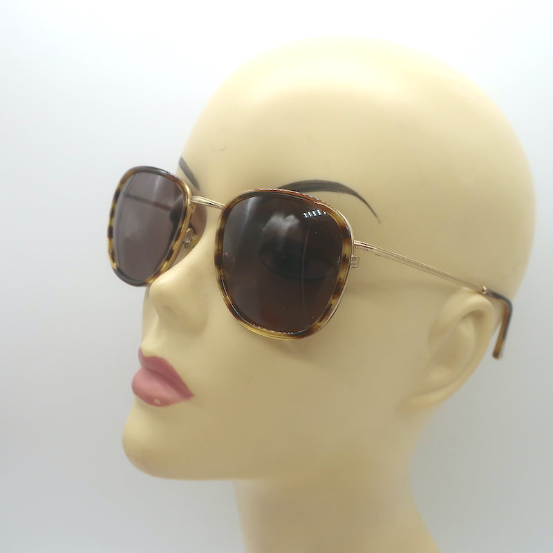 Smoke &amp; Mirrors Tortoise Shell Sunglasses Golden Brown SM111-H2-2