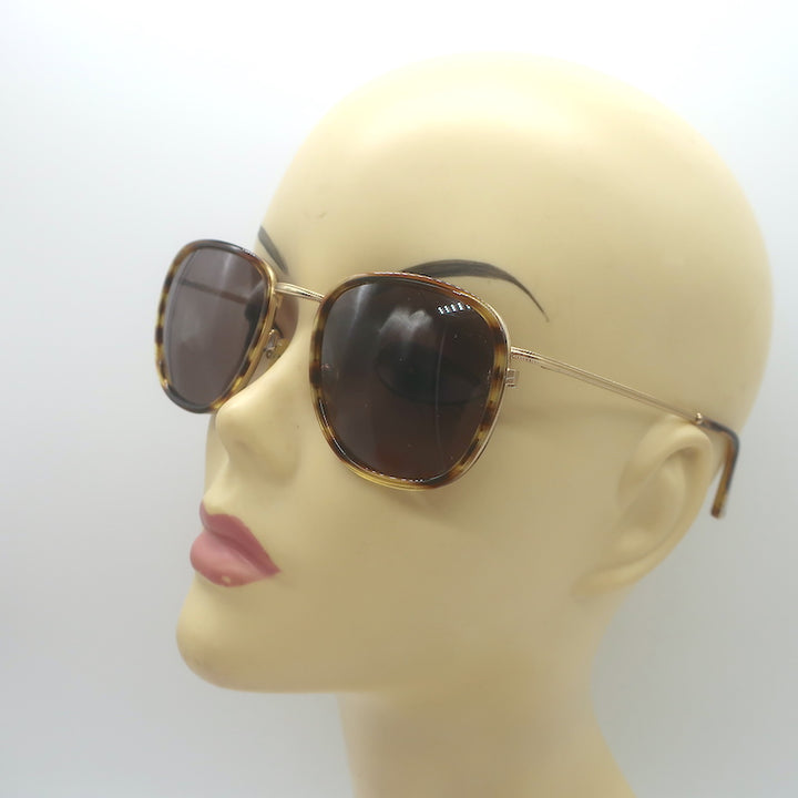 Smoke &amp; Mirrors Tortoise Shell Sunglasses Golden Brown SM111-H2-2