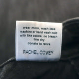 Rachel Comey Tany Pants Black Washed Denim Size 6 High Waist Barrel Jeans NEW