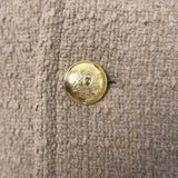Nili Lotan Paloma Boucle Tweed Jacket Camel Cotton-Blend Size Extra Small