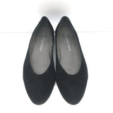Stuart Weitzman Chicpearl Ballet Flats Black Suede Size 8