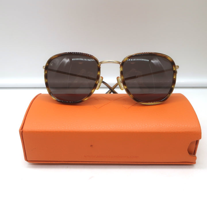 Smoke &amp; Mirrors Tortoise Shell Sunglasses Golden Brown SM111-H2-2
