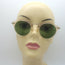 Oliver Peoples OP 505-Sun Round Sunglasses Buff Transparent OV5184S 109452