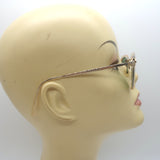 Oliver Peoples OP 505-Sun Round Sunglasses Buff Transparent OV5184S 109452