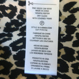 Equipment Reese Shirt Leopard Print Silk Size Extra Small Long Sleeve Blouse