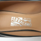 Salvatore Ferragamo Pumps Black Patent Leather Size 8