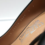 Salvatore Ferragamo Pumps Black Patent Leather Size 8