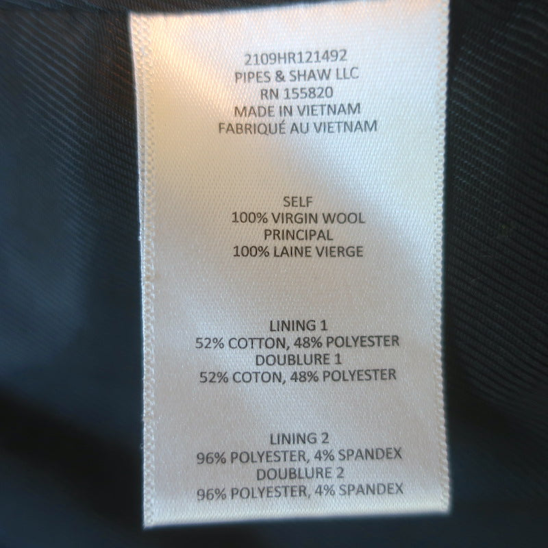 Veronica Beard Miller Plaid Dickey Jacket Forest Green Virgin Wool Size 4