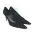 Gucci Tom Ford GG Velvet Bamboo Heel Pumps Black Size 8