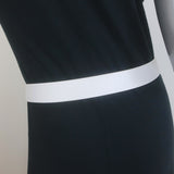 Christian Dior 30 Montaigne Belt White Leather Size 85