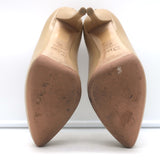 Christian Dior Miss Dior Pumps Beige Leather Size 37.5 Pointed Toe Heels