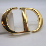 Christian Dior 30 Montaigne Belt White Leather Size 85