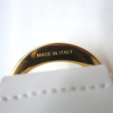 Christian Dior 30 Montaigne Belt White Leather Size 85