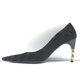 Gucci Tom Ford GG Velvet Bamboo Heel Pumps Black Size 8