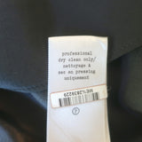 Rag & Bone Popover Blouse Gray Silk Size Small 3/4 Sleeve Top