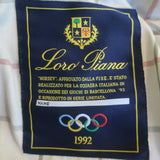 Loro Piana 1992 Olympics Horsey Jacket Olive Size Small