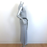 Rag & Bone Ophelia Belted Midi Dress Heather Gray Jersey Size Extra Small