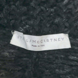 Stella McCartney Oversized Draped Short Sleeve Cardigan Charcoal One Size