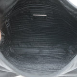 Prada Tessuto Nylon Asymmetric Crossbody Bag Black