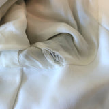 Alice + Olivia Leather-Trimmed Pinstripe Velvet Blazer Jacket Brown Size Medium