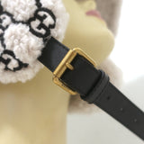 Gucci GG Curly Eco Fur Hat with Ear Flaps Cream Size Medium