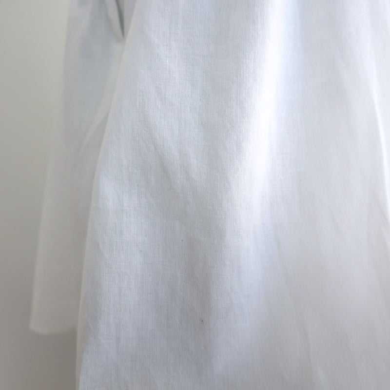 THE GREAT The Eyelet Button Sleep Top White Cotton Size 0