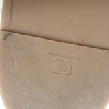 Fendi Feel Shearling Mules Cream Size 40