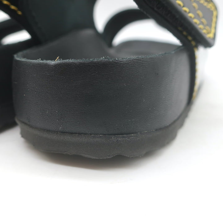 Birkenstock x Proenza Schouler Milano Sandals Black Polished Leather Size 38