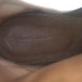 Isabel Marant Dandrea Western Boots Black Leather & Suede Size 39