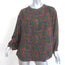 Xirena Charley Shirt Floral Print Rayon Size Medium Long Sleeve Top