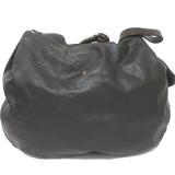 Henry Beguelin Hobo Dark Brown Leather Large Shoulder Bag