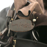 Henry Beguelin Hobo Dark Brown Leather Large Shoulder Bag