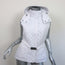 Burberry Brit Belted Hooded Puffer Vest White Size Large