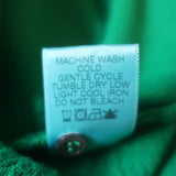 Xirena Presley Shirt Green Crepe Size Small Long Sleeve Top