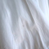 MISA Lex Broderie Anglaise Bell Sleeve Mini Dress White Cotton Size Extra Small