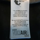 Zadig & Voltaire Very Daim Studded Suede Jacket Brown Size 42