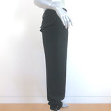 Veronica Beard Jogger Pants Black Crepe Size 10
